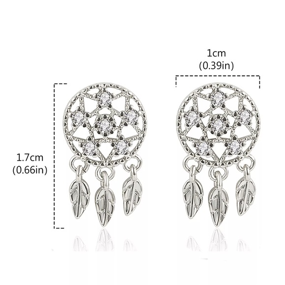 Dreamcatcher Stud Earrings Personalized Dreamcatcher Earrings Jewelry For Women - Picture 6 of 16